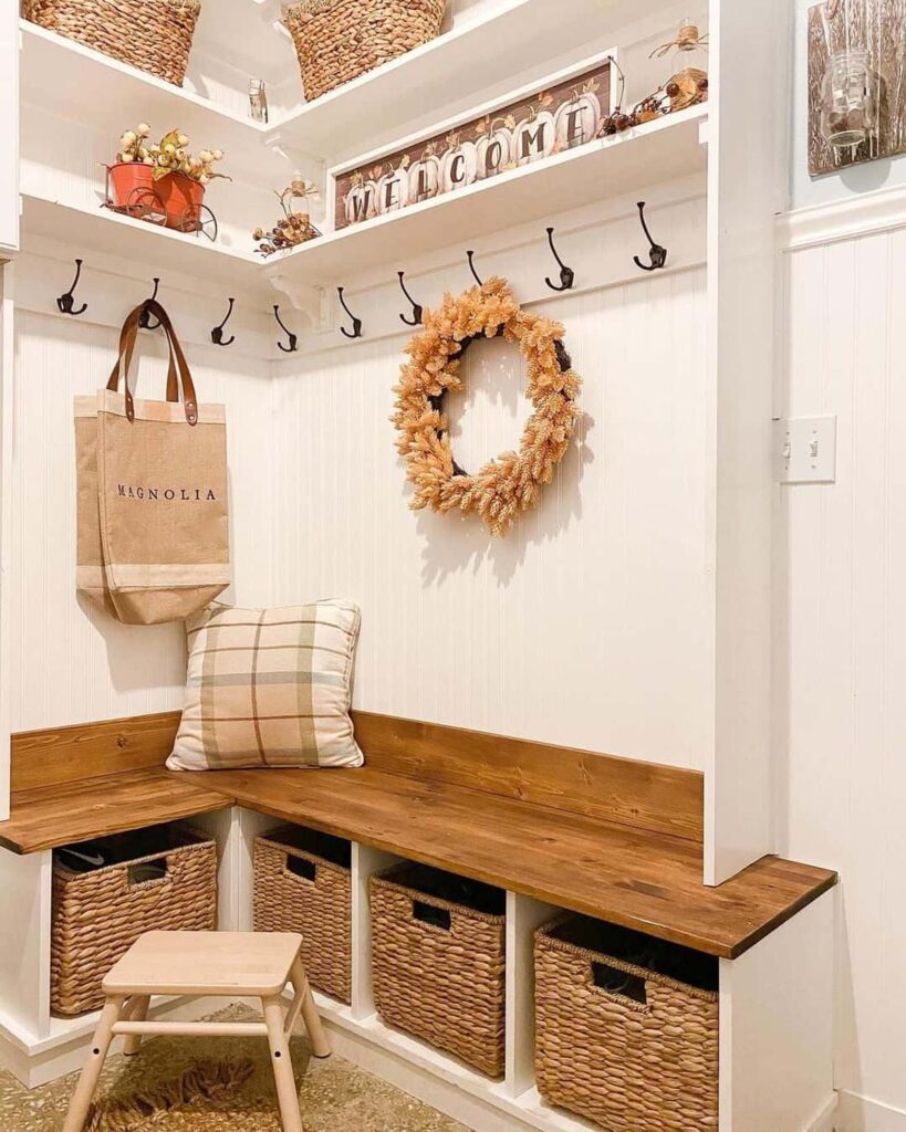 View of 17 Functional Corner Bench Ideas to Maximize Space -Architectural ...