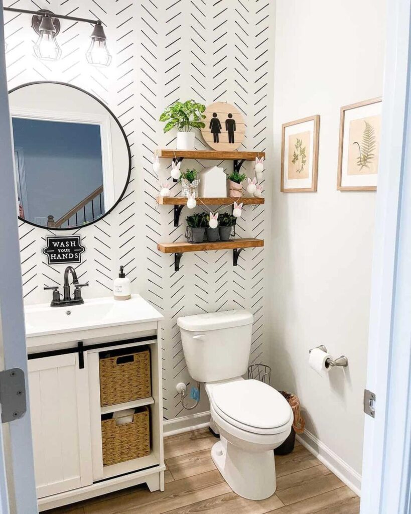 24 Clever Over the Toilet Cabinet and Shelf Ideas for Efficient Storage ...