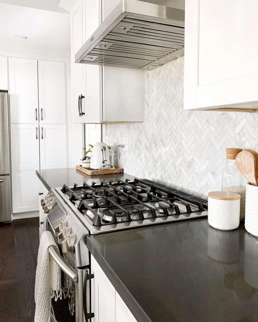Herringbone Backsplash Tile, 25 Gorgeous Ways - Fireclay Tile