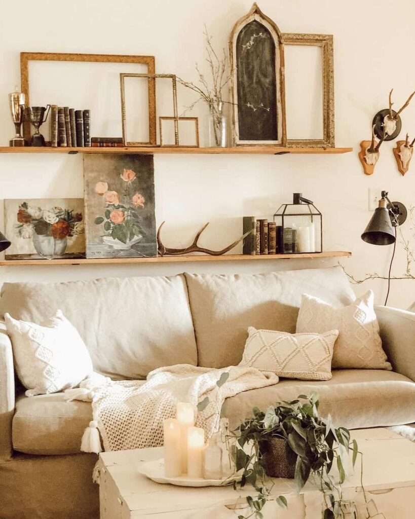 26 Functional and Stylish Wall Shelves for a Better Living Room ...