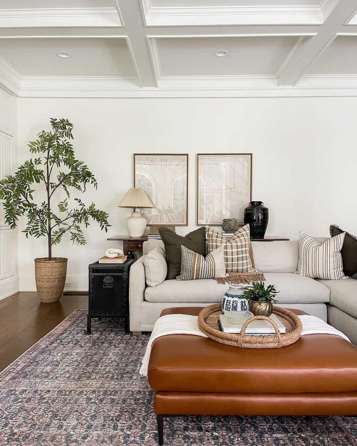 13 Elegant Coffered Ceiling Designs to Elevate Your Living Room ...