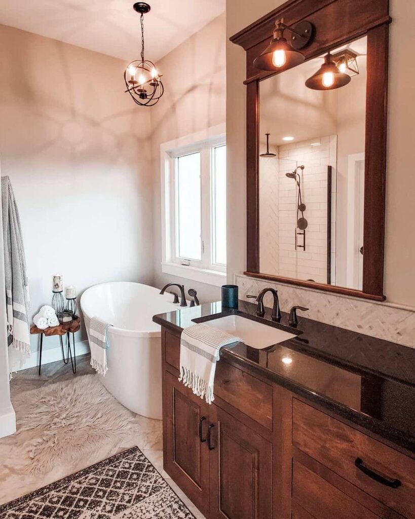 26 Freestanding Tub with Shower Ideas for a Luxurious Bath ...
