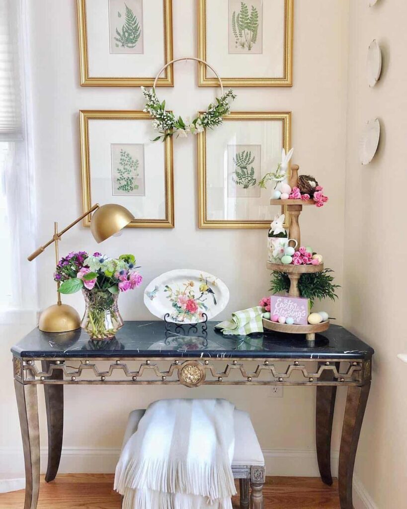 15 Gallery Wall Above Console Tables for Personal Touch -Architectural ...