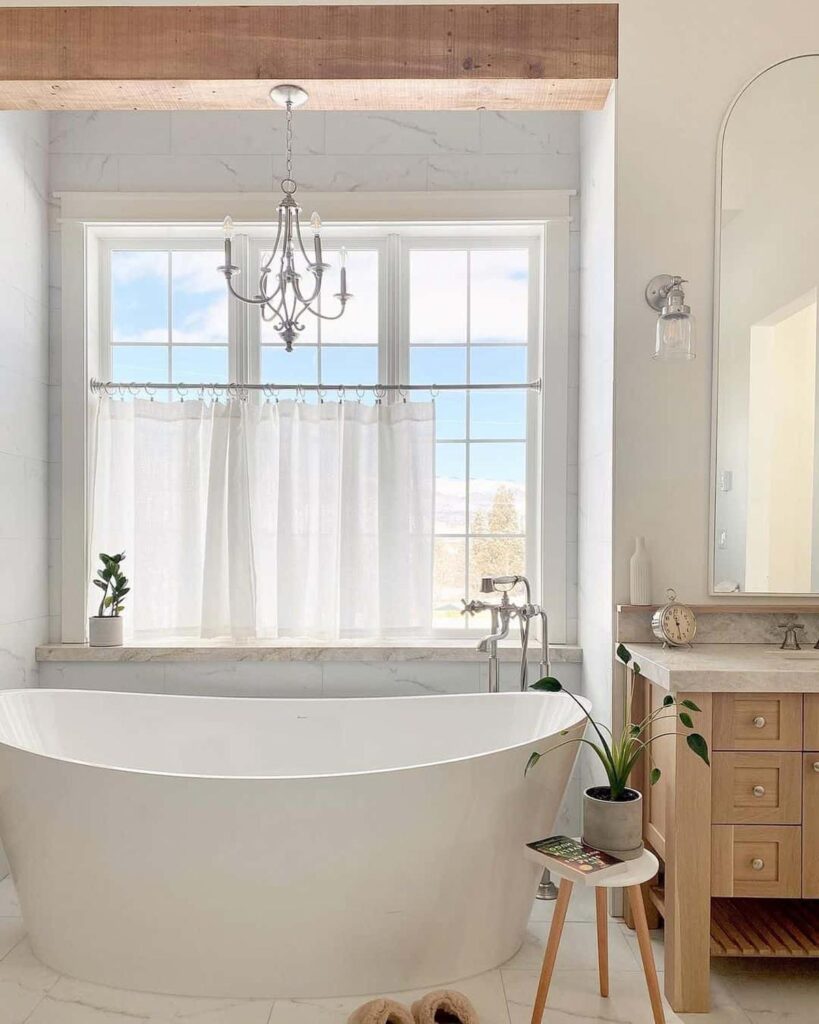 26 Freestanding Tub with Shower Ideas for a Luxurious Bath