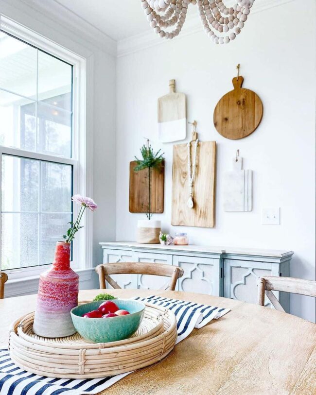 Cottage Rustic Decor for a Small Dining Room
