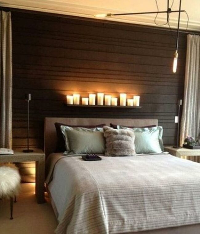 Timber Wall Bedroom Retreat