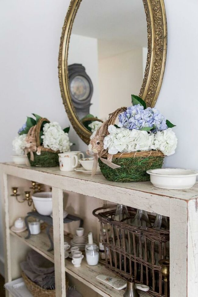 Golden Mirror Vintage Corner