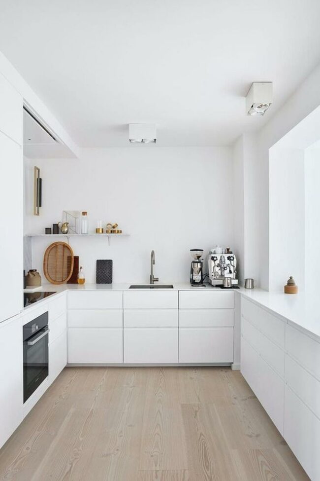 White Minimalist Coffee Corner