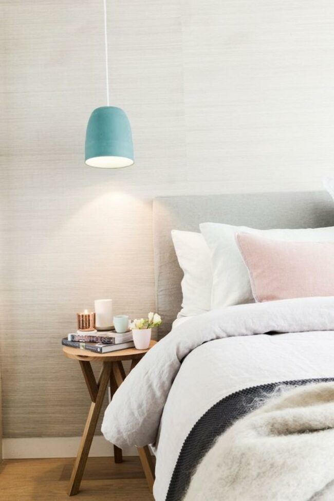 Teal Pendant Light Whispers