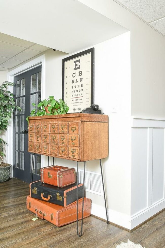 Vintage Drawers Nostalgic Corner