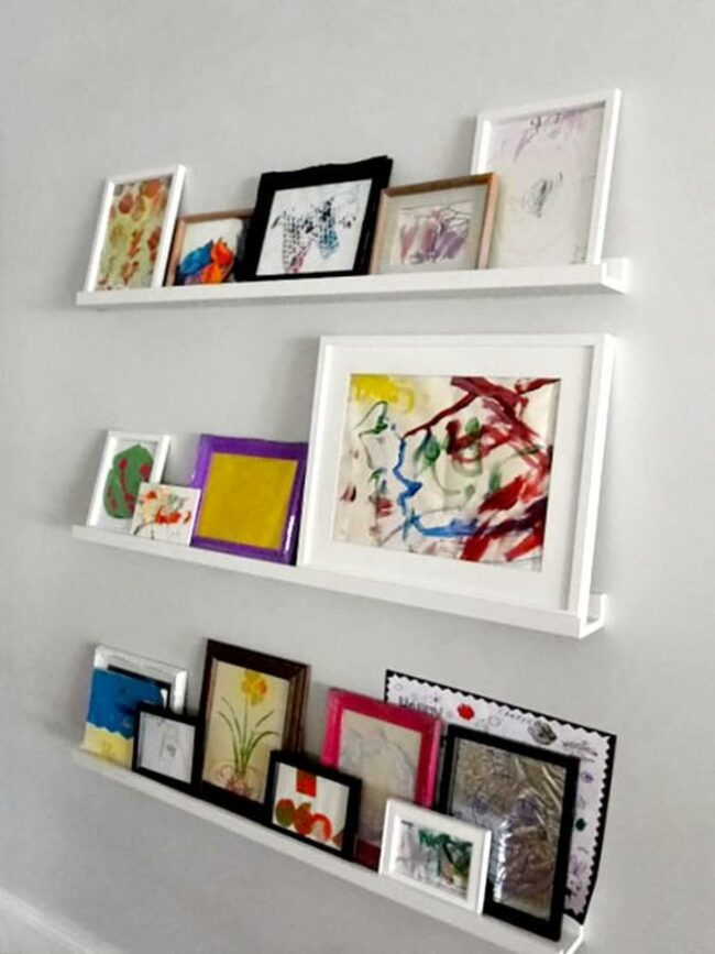 Colorful Gallery Corner