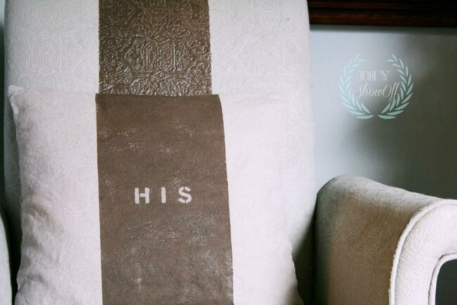 Intimate Brown Stripe Pillow