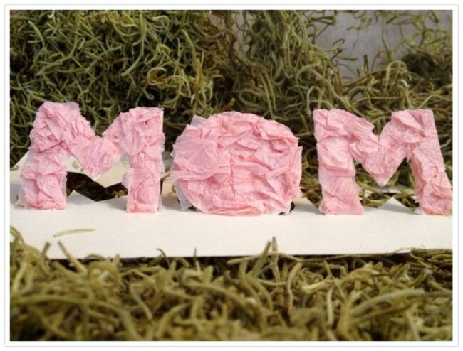 Crumpled Paper Love Letters