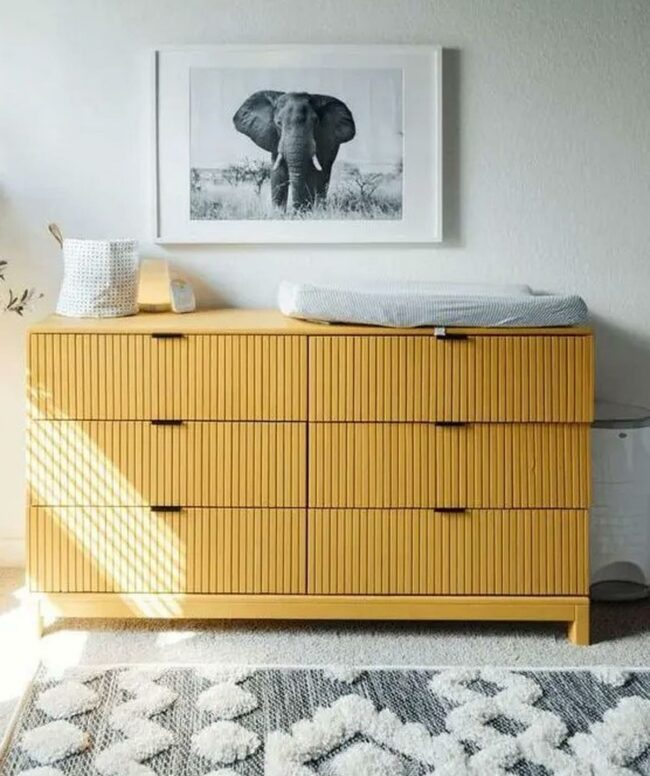 Monochrome Elephant Nursery Groove
