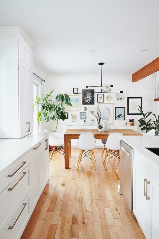 Luminous Wood Grain Symphony