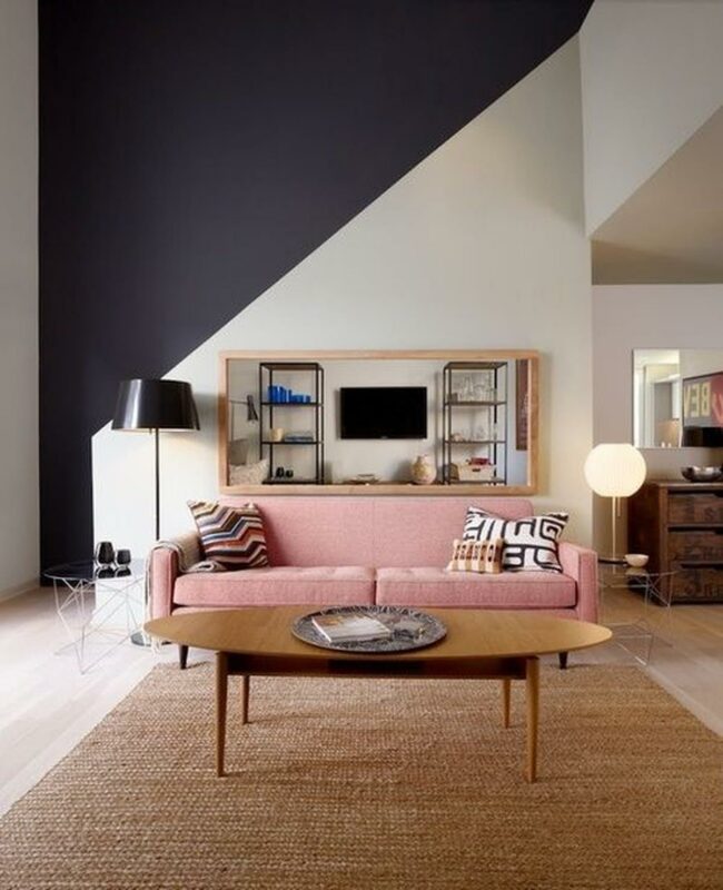 Pink Sofa Charm Contrast