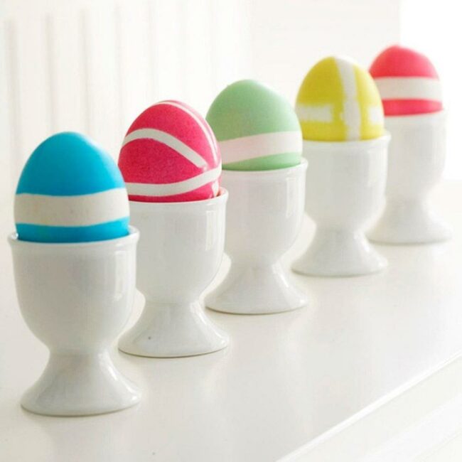 Striped Easter Egg Parade