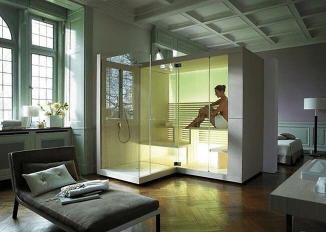 Luminous Glass Sanctuary