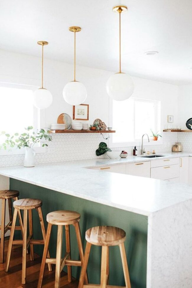 Emerald White Kitchen
