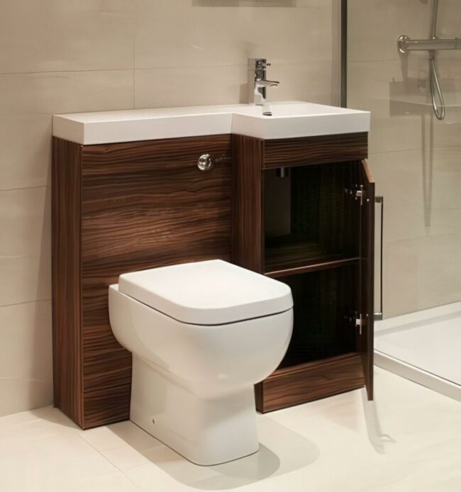 Soft Wood Neutral Bathroom