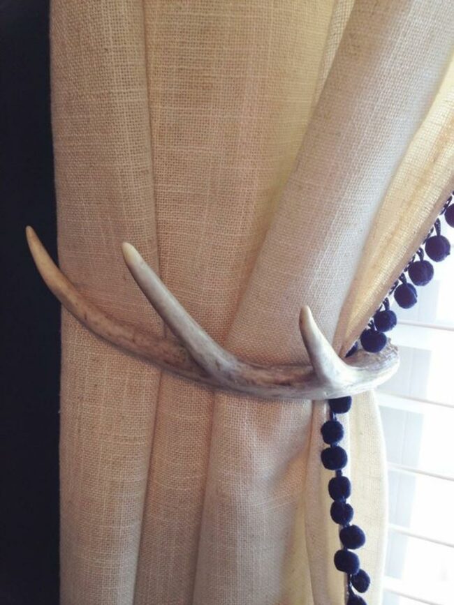 Natural Antler Neutral Curtains