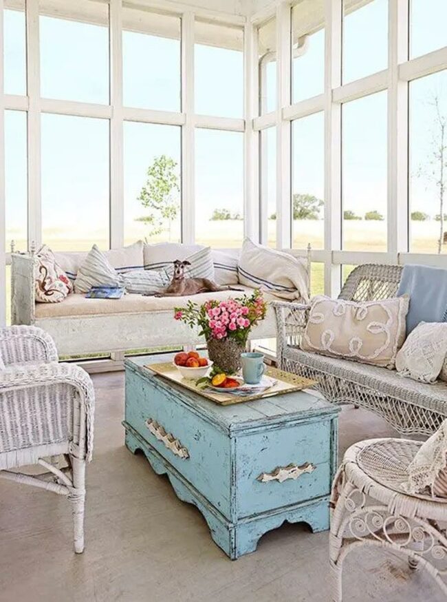 Coastal Blue Chest Sanctuary