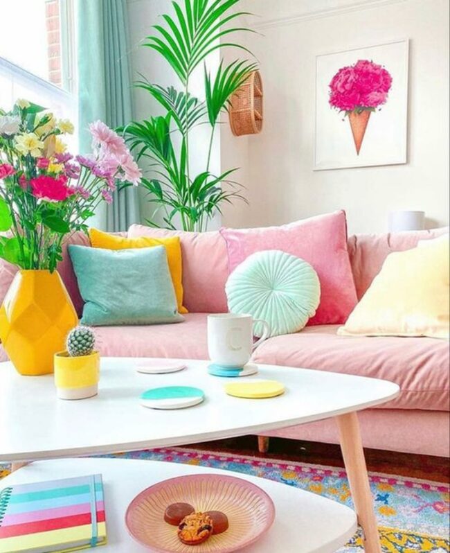 Vibrant Pink Sofa Sanctuary