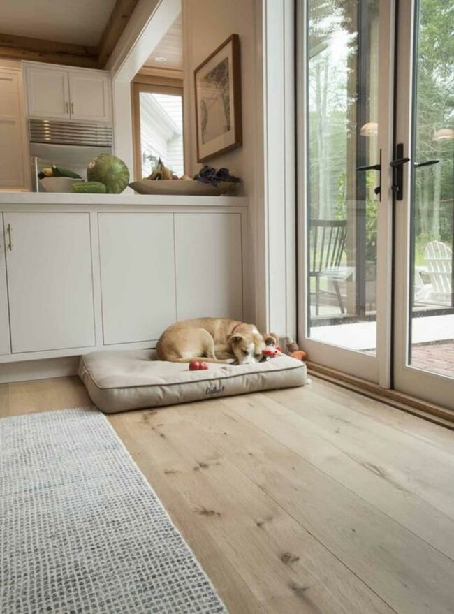 White Cabinets Green Vista
