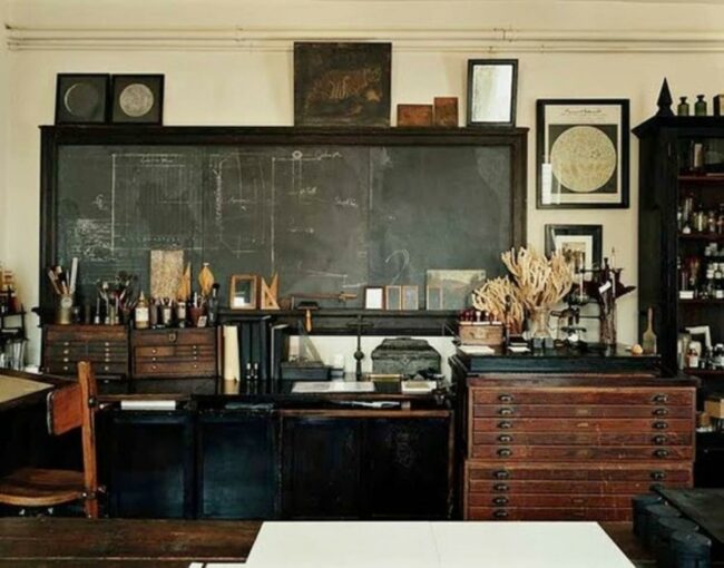Vintage Workshop Chalkboard