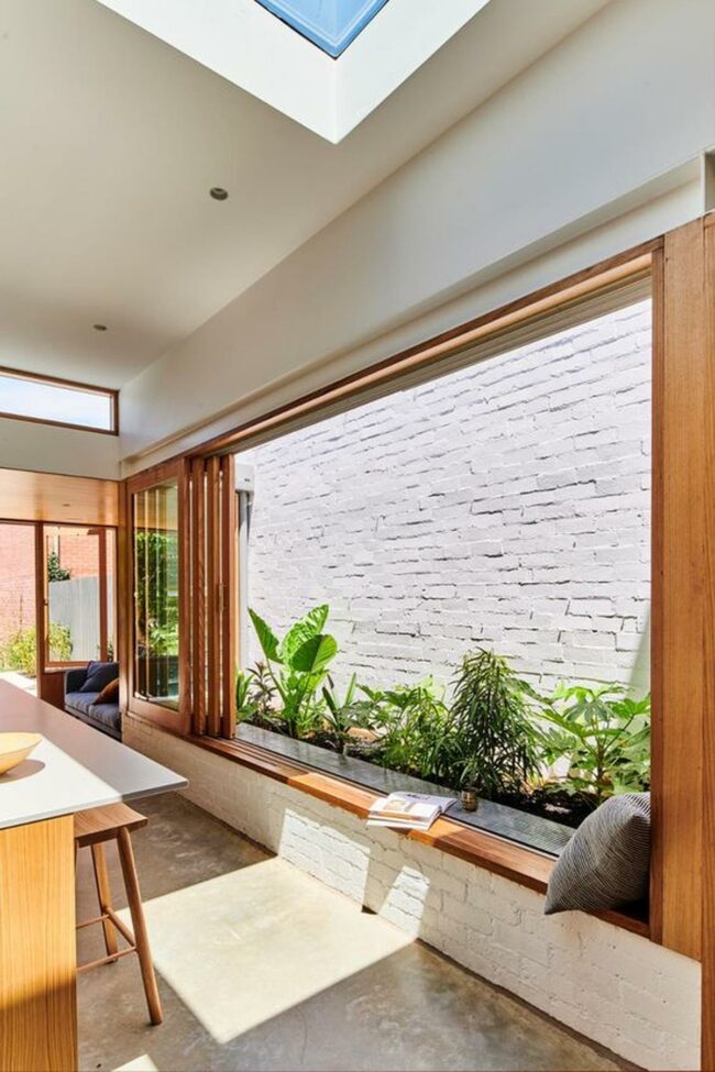 Skylight Garden Bench