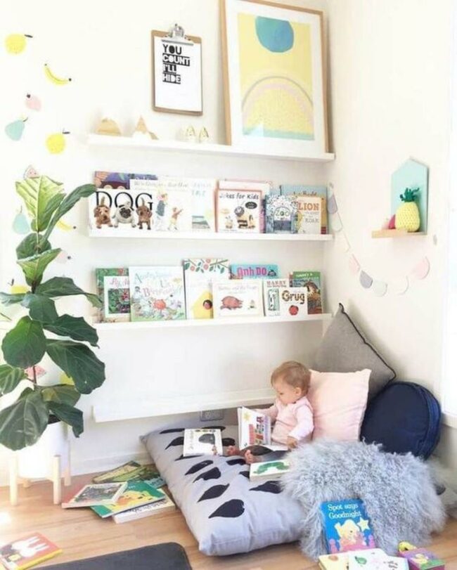 Colorful Storybook Corner