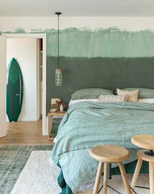 Green Waves Bedroom Retreat