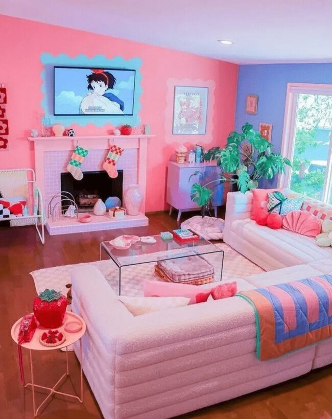 Pink Purple Living Playground