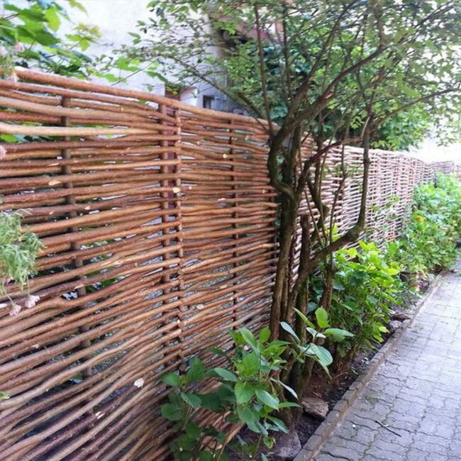 Green Woven Wooden Sanctuary