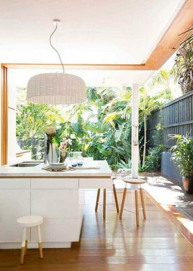 Wooden Floors Meet Sunlight