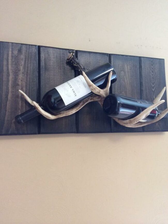 Antler Wine Holder Design