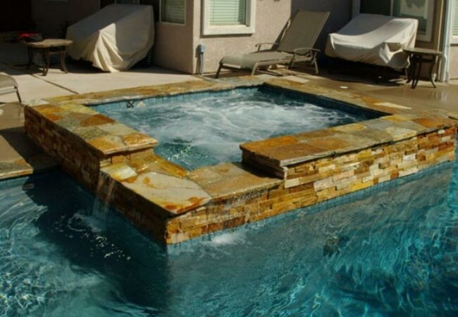 Hot Tub Pool Blue