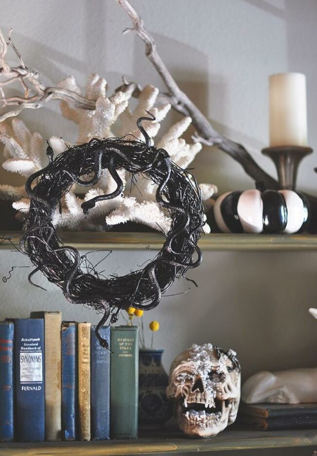 Dark Coral Vintage Macabre