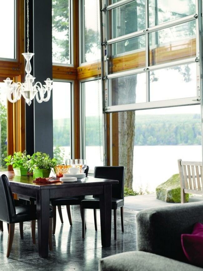 Luminous Lake Dining Sanctuary