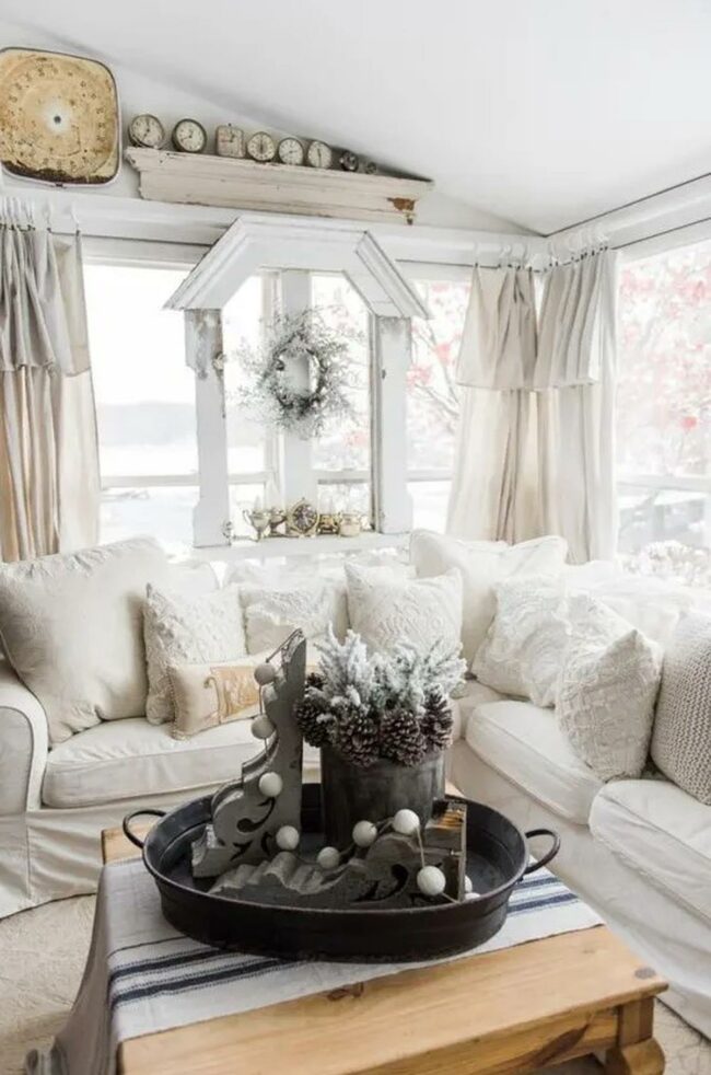 Soft Ivory Winter Refuge