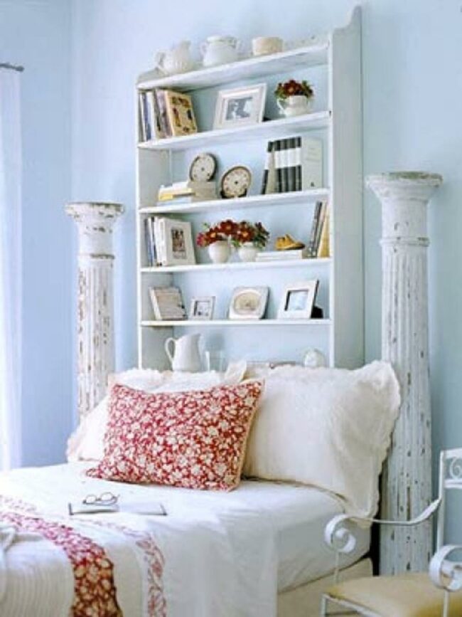 Blue Serenity Columns Bedroom