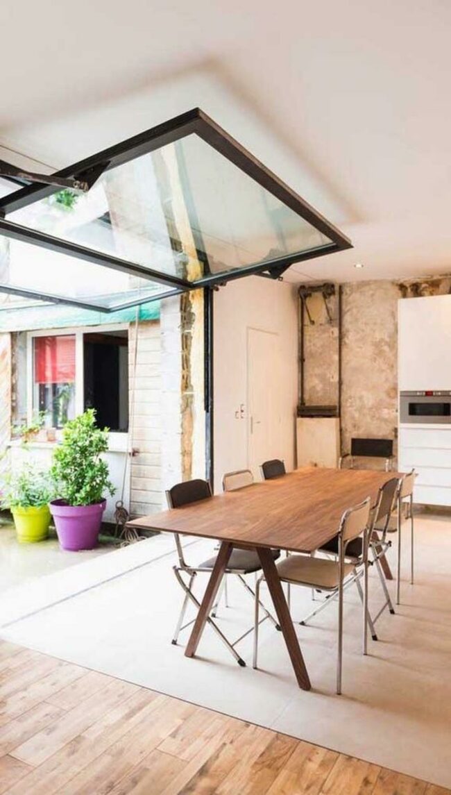 Sunlit Stone Wood Sanctuary