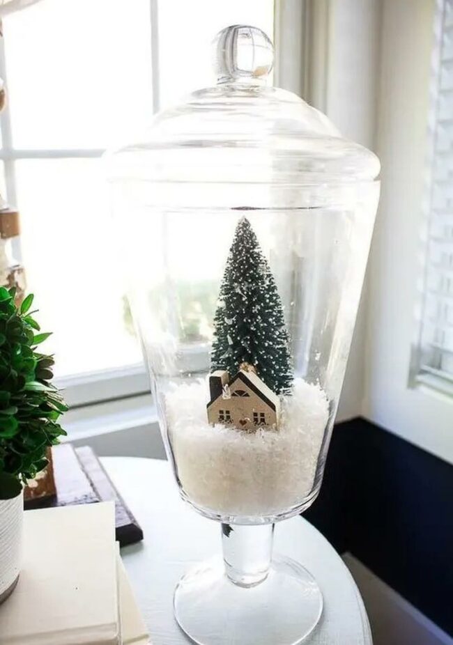 Frosty Glass Winter Wonderland