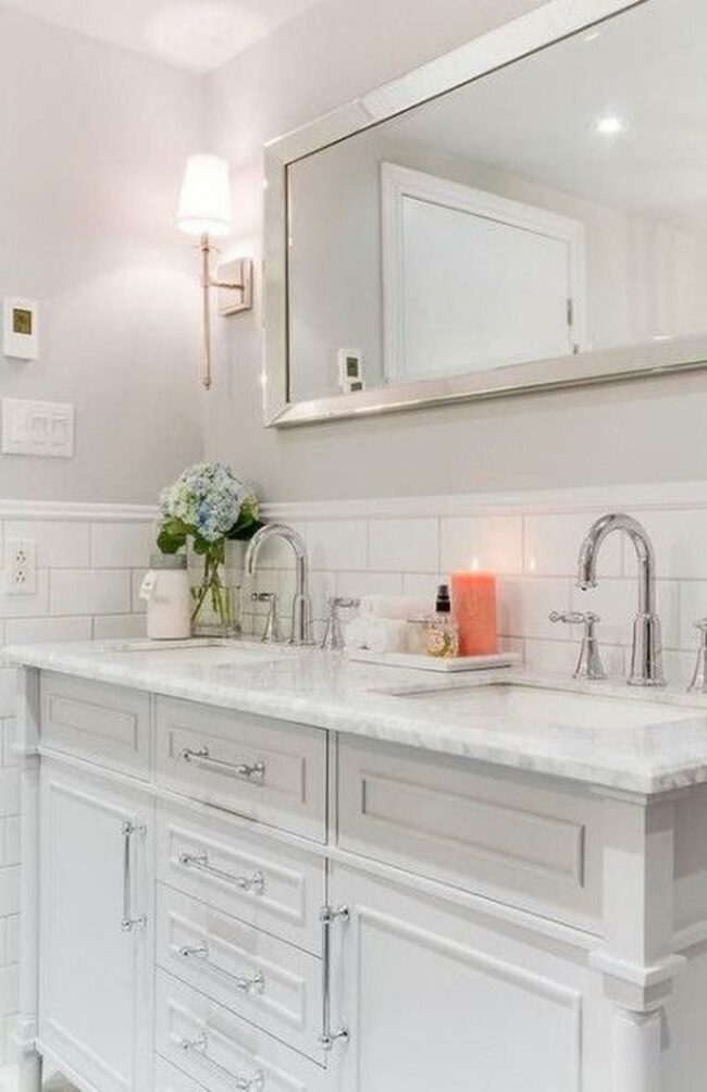 Marble White Silver Sanctuary