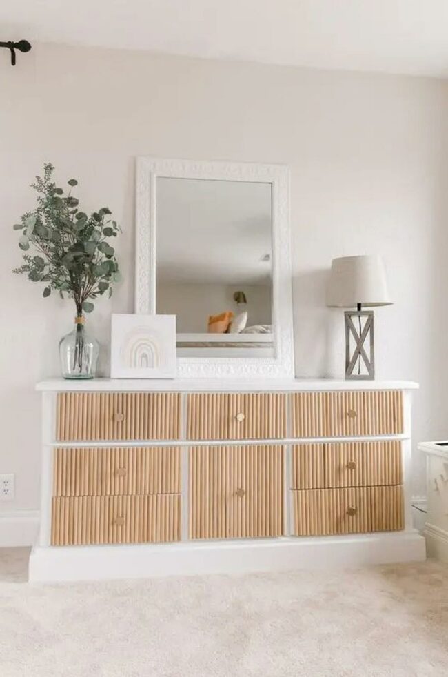 Wooden Drawers Natural Reflection