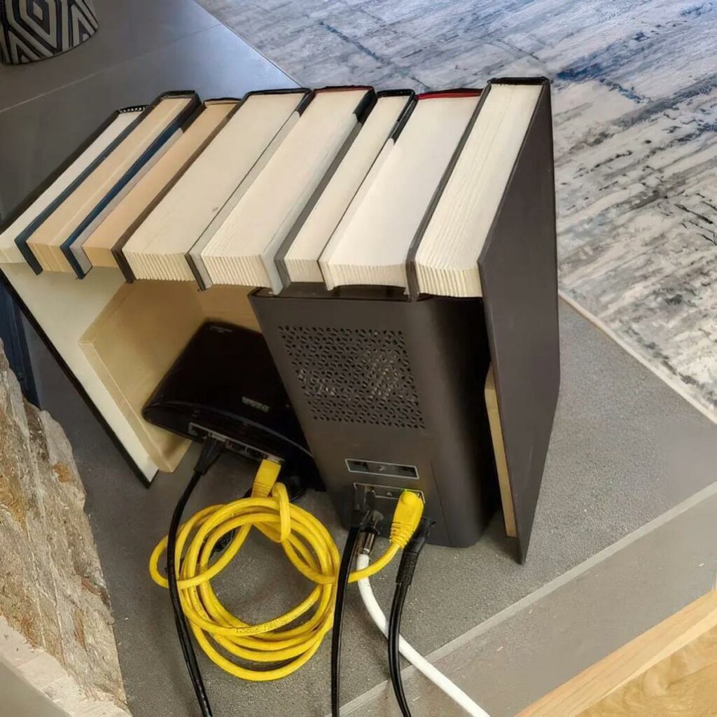 Photo inspiration: Conceal Ip With Office Router Setup Reference: 25 Ingenious And Artistic Ways To Conceal A Wi Fi