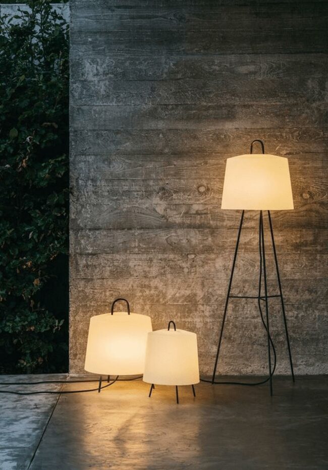 Industrial Concrete Lamp Symphony