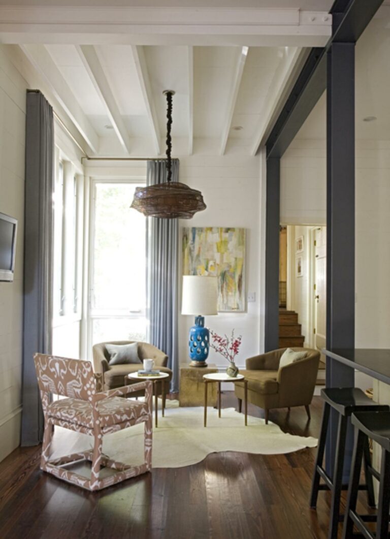 Image showcasing 25 Creative Metal Beam Interior Ideas for Modern Homes