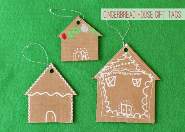 Whimsical Gingerbread Gift Tags