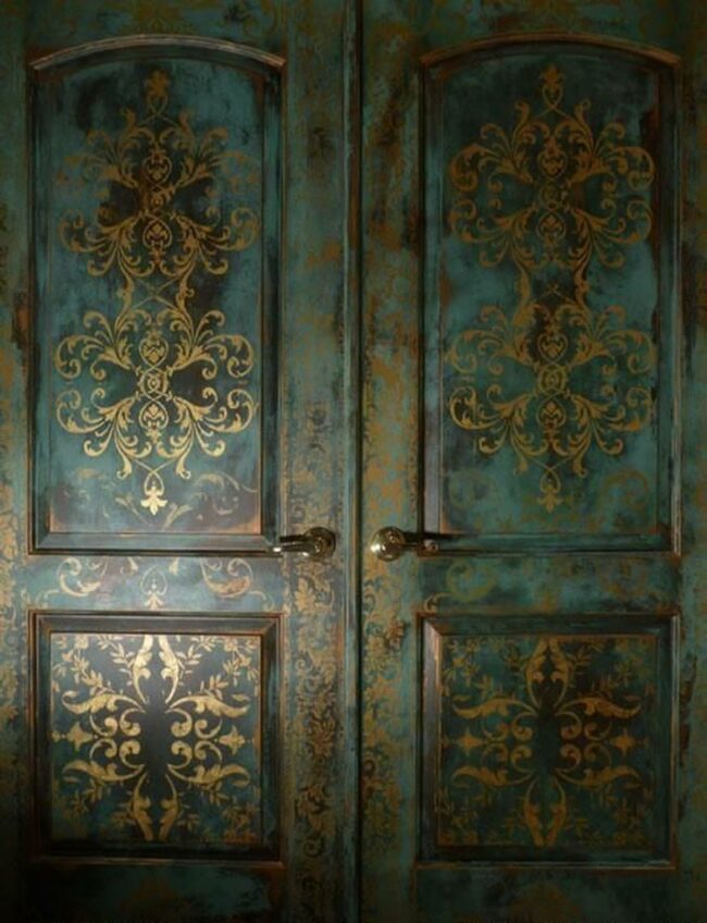 Emerald Gold Antique Doors